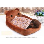 Dog bed removable and washable Teddy cartoon pet nest Pet supplies Large dog Golden Retriever dog bed mat mat pet accessories