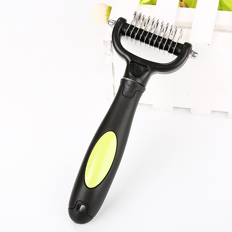 DogMEGA Dog Grooming Comb | Pet Hair Removal Comb