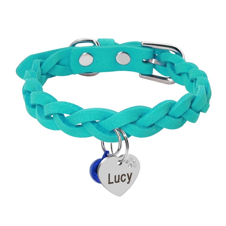 cute personalized dog collars