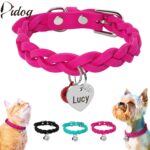 Personalized Dog Collar with Dog ID Tag | Cute Personalized Dog