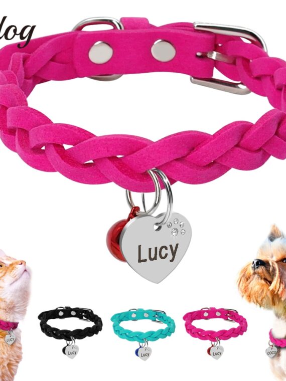 Personalized-Dog-Collar-with-Dog-ID-Tag-|-Cute-Personalized-Dog