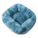 Winter Dog Bed | Warm Bed for Small Medium Dog | Soft Square Dog Bed