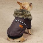 Waterproof Dog Leather Jacket