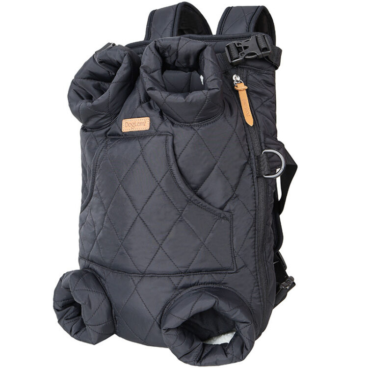 DogMEGA Dog Winter Backpack | Warm Thickened Outing Backpack for Small Dog