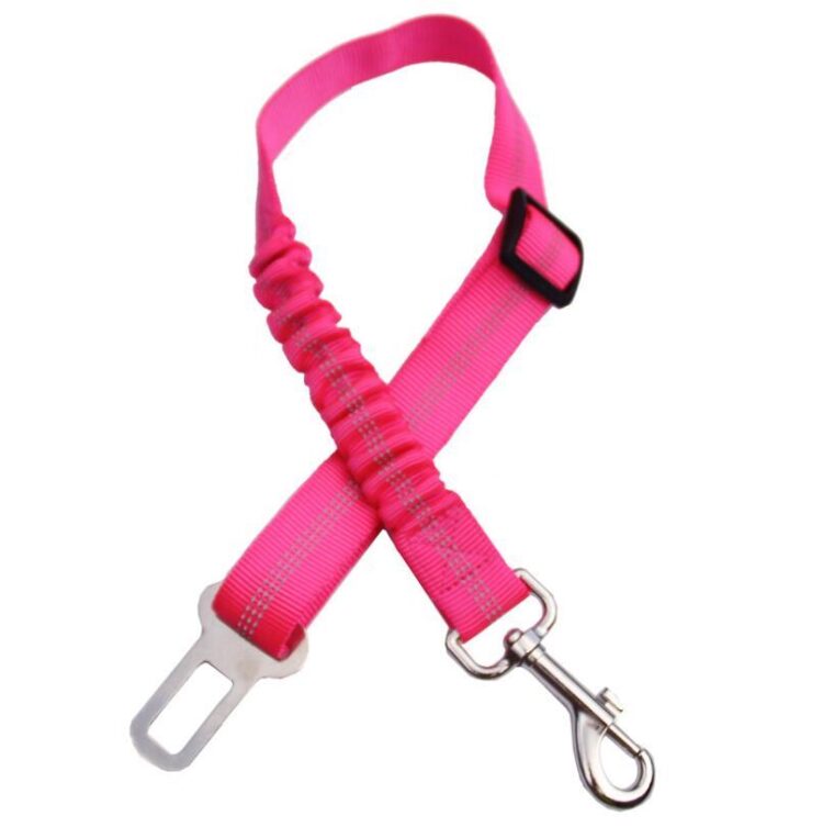 DogMEGA Adjustable Dog Seat Belt | Dog Car Seatbelt Harness | Elastic Reflective Safety Rope