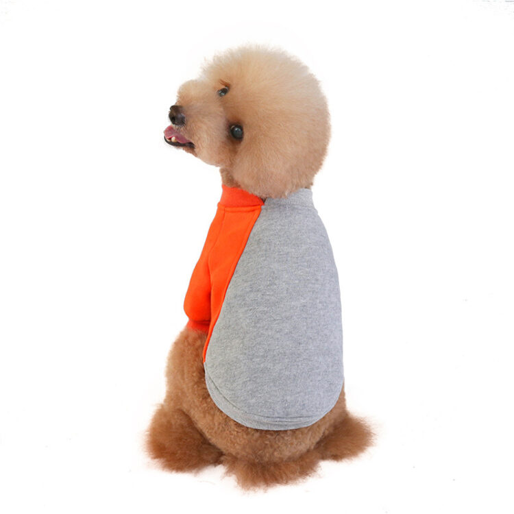 DogMEGA Fleece Soft Touch Contrast Stitching Dog Sweater