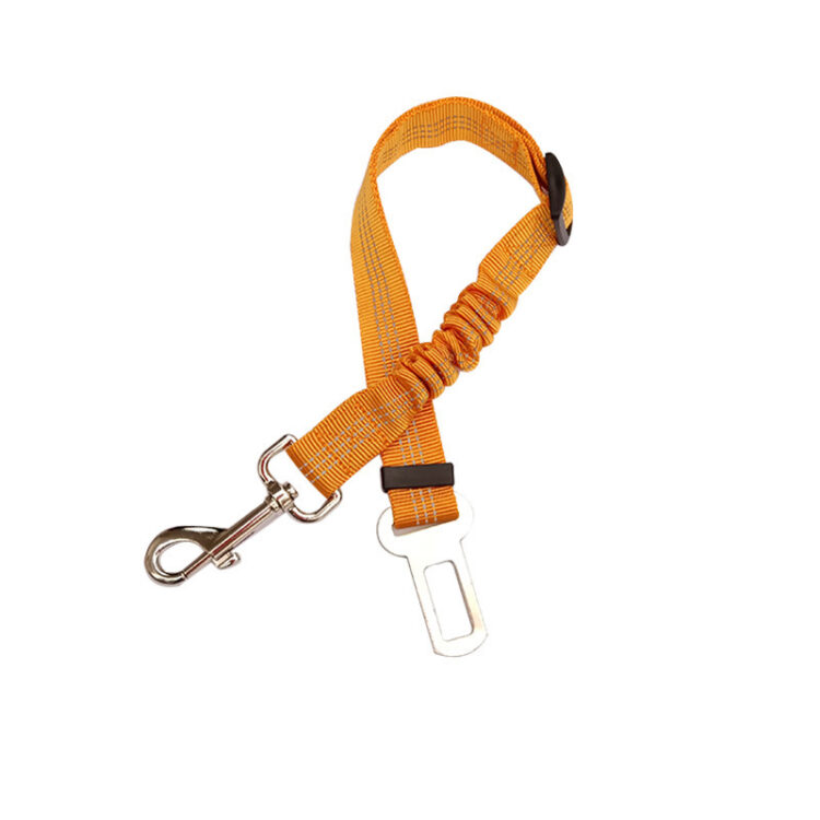 DogMEGA Adjustable Dog Seat Belt | Dog Car Seatbelt Harness | Elastic Reflective Safety Rope