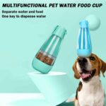 2 in 1 Portable Multifunctional Dog Accompanying Cup