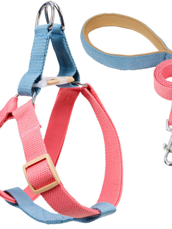 Dog Harness And Leash No Pull Nylon Pet Leashes For Small Dogs