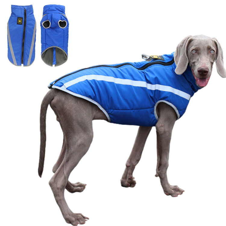 Winter Warm Dog Clothes Waterproof – Reflective