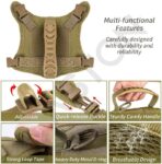 Military Tactical Harness for Small Dog