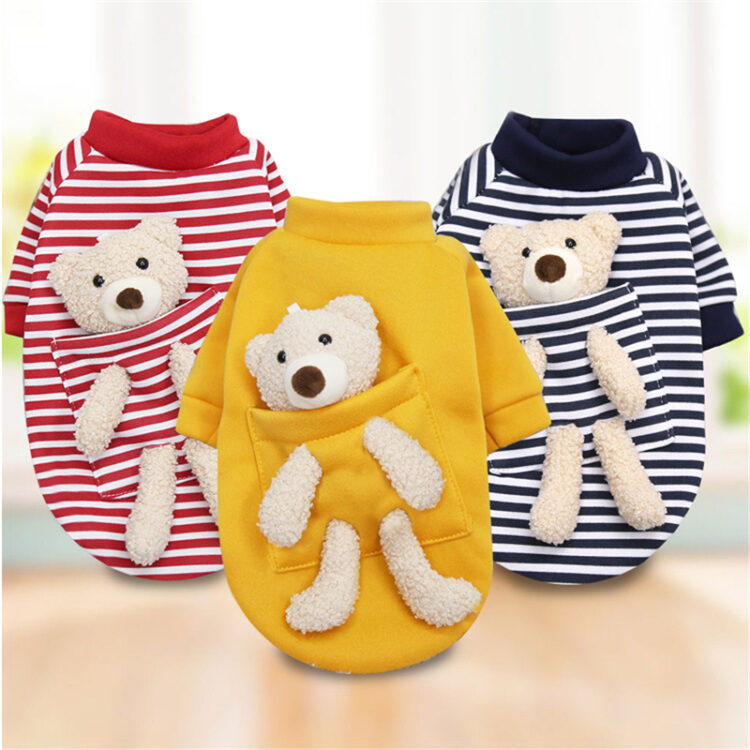 Sweater With Teddy Bear - The Most Favorite Dog Clothes