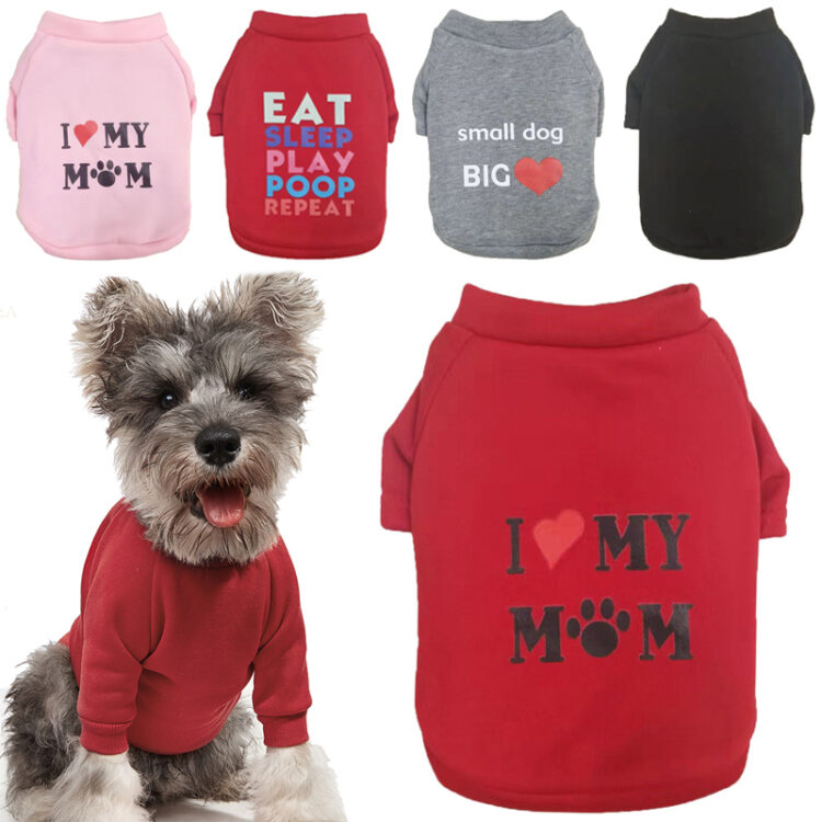 DogMega - Sweater With Unique Letters Printed For Dogs