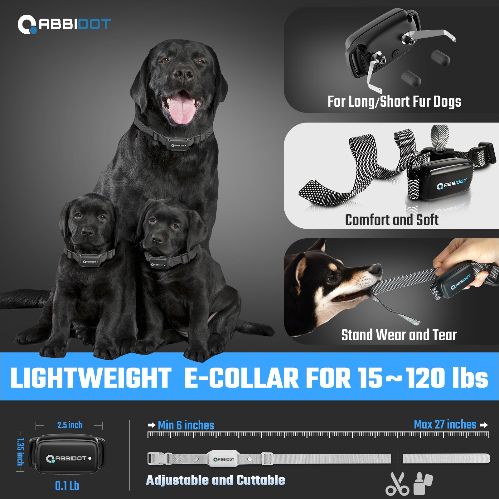 DOGMEGA - Dog Training Collar