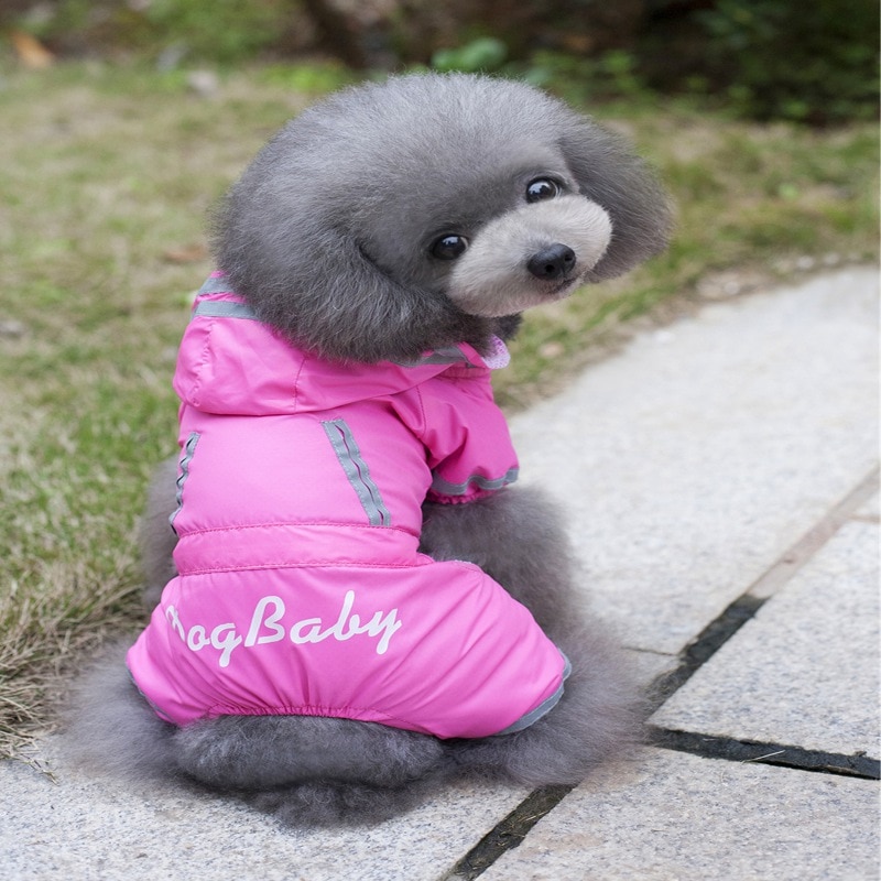 Full Body Raincoat Size S M L XL XXL For Small And Medium Dogs