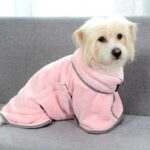 Absorbent Bathrobe For Dog - Many Cute Pastel Colors