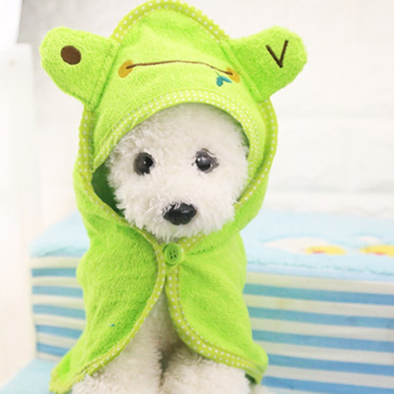 Cute Animal-style Bath Towel For Dogs