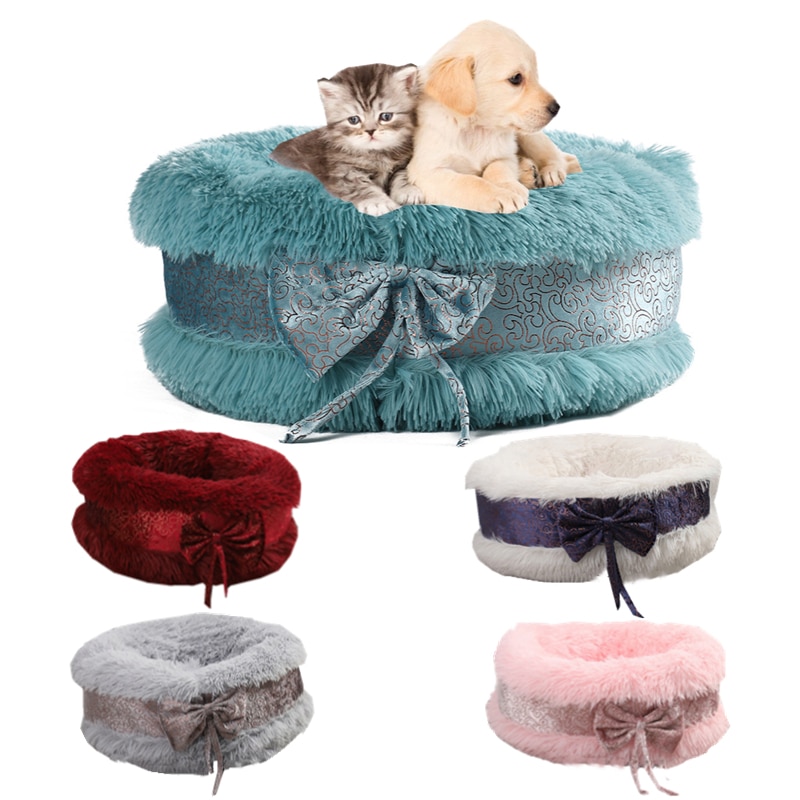 Princess Bed With A Cute Bow For The Dog