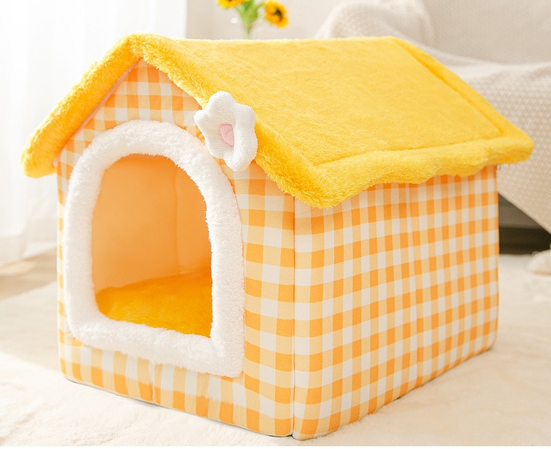 Small House-shaped Bed For Dogs
