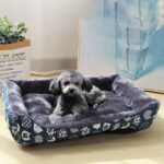Comfortable Bed For Dogs - Cute Cartoon Pattern