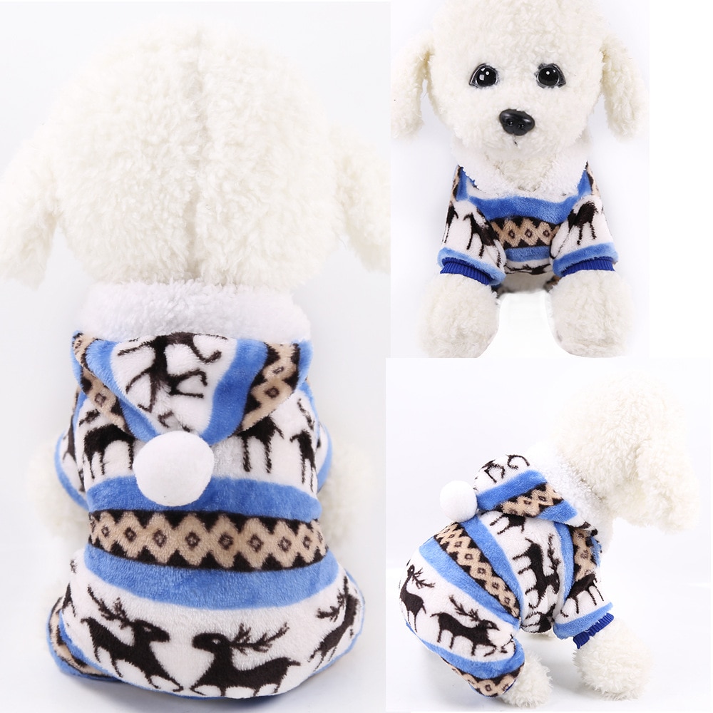 Make Your Dog Look Fantastic With The Colorful Patterned Jumpsuit
