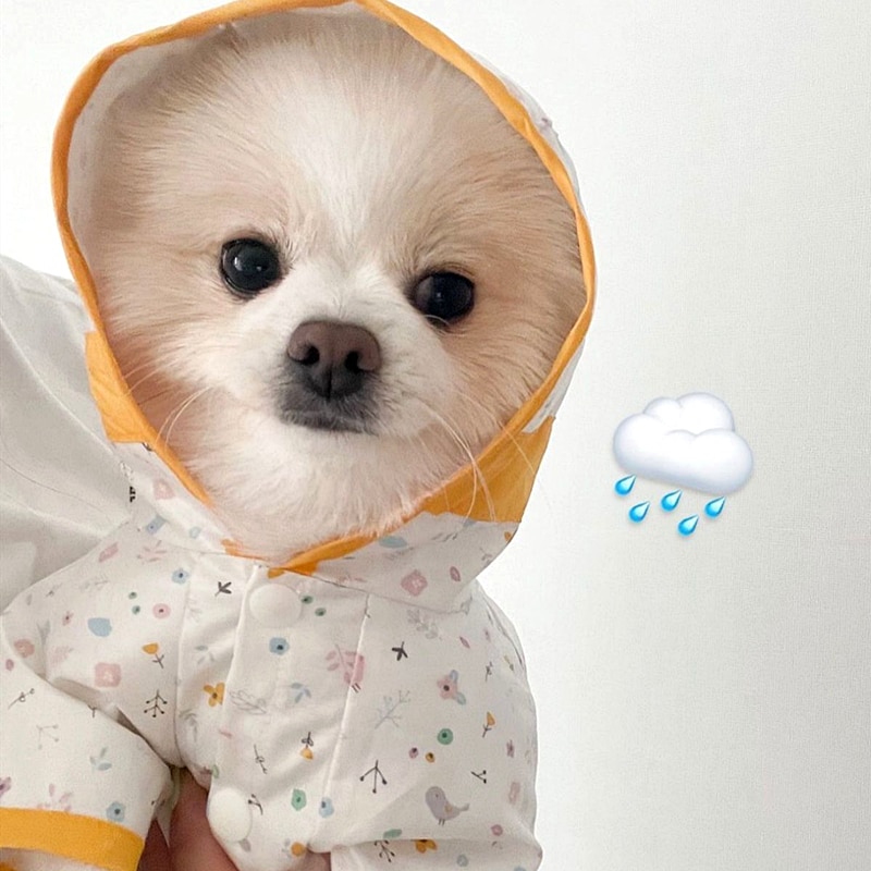 Full Body Raincoat For Dogs – With Convenient Pockets On The Back