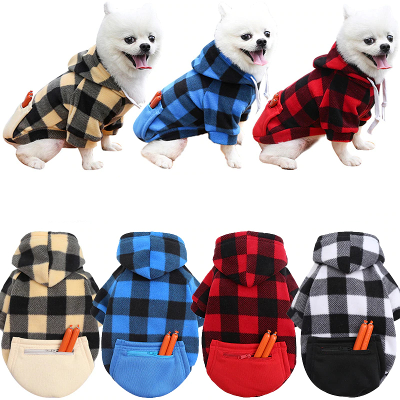 Stylish Hoodie - With Convenient Pockets For Dogs