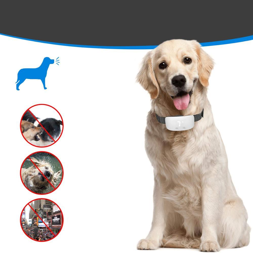 Bark Stop Collar With 3 Modes Beep Vibration And Electronic Shock