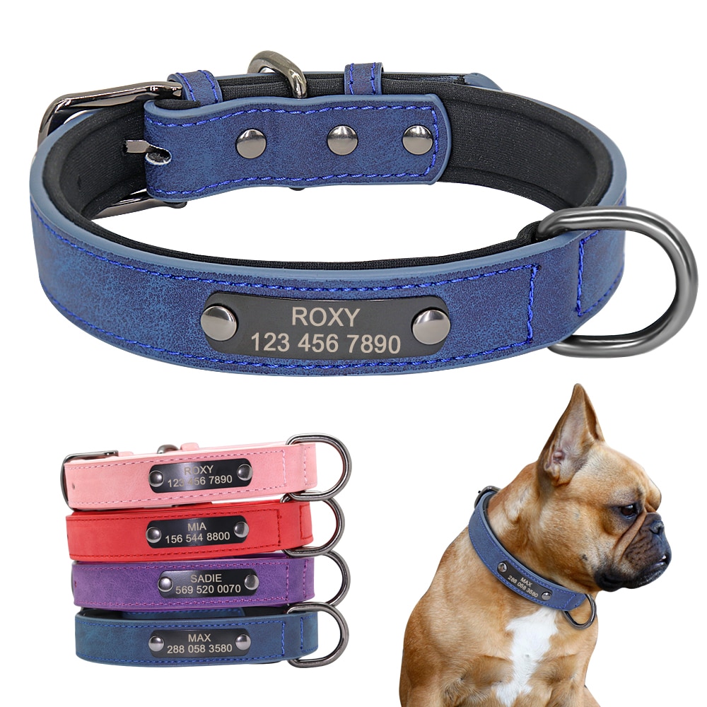 Durable Leather Collar - Dog Accessories
