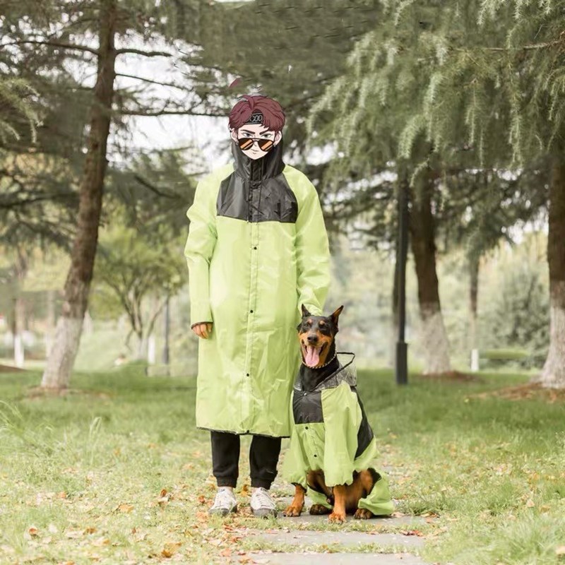 DogMega –  Double Raincoat For Dog And Owner