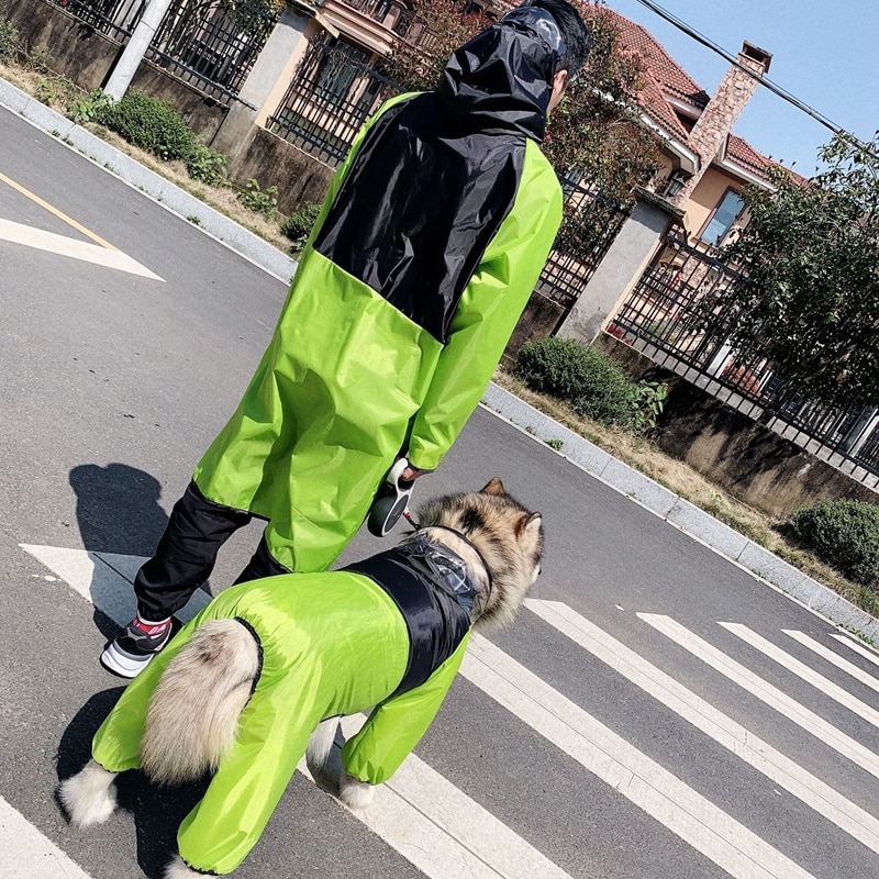 DogMega - Double Raincoat For Dog And Owner