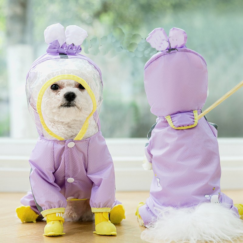 Outstanding Cute Raincoat For Small And Medium Dogs