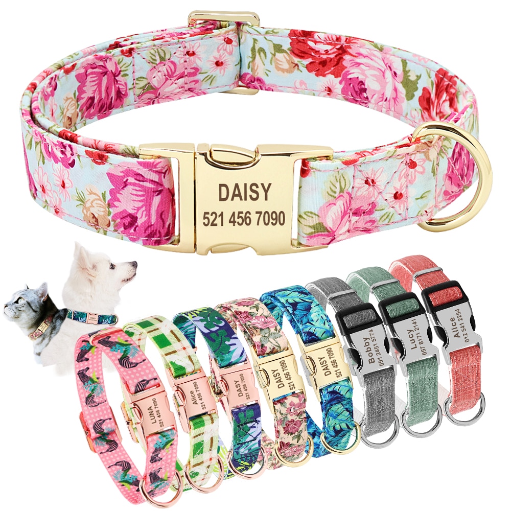 Luxury Flower Collar For Girl Dog