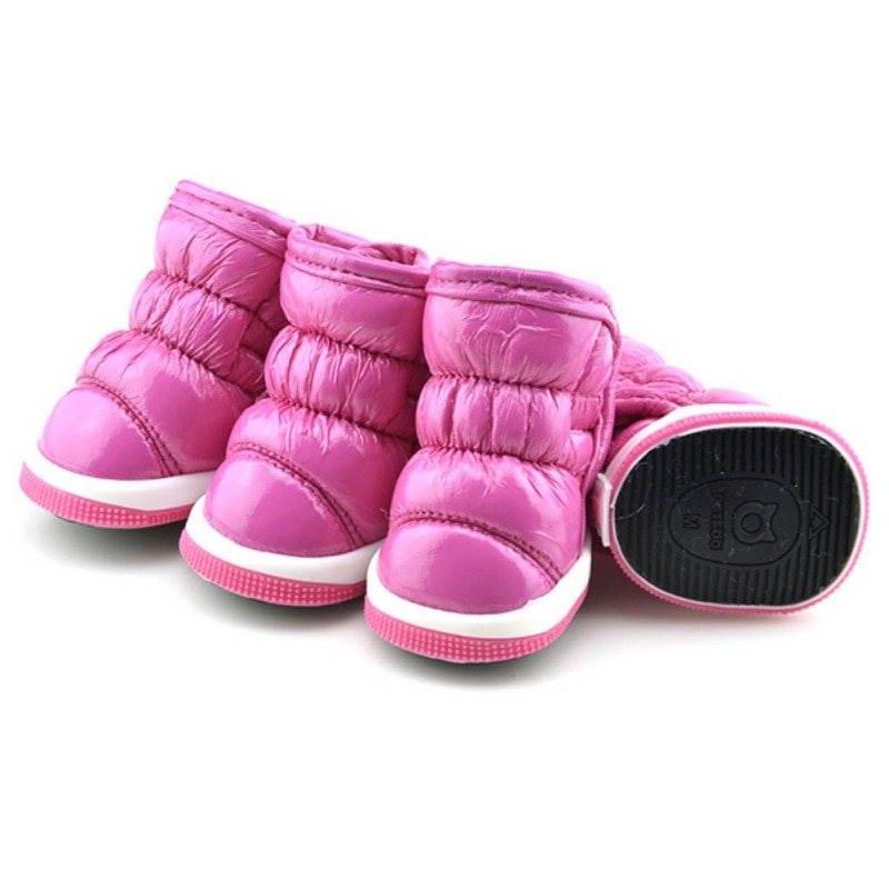 Dog Fashionable Winter Shoes – Convenient Design