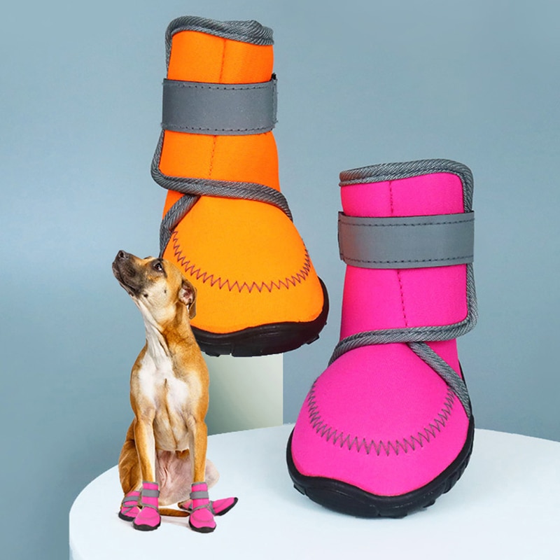 Snow Boots For Dogs – Anti-slip Walking Shoes