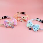 Cute Bow Collar With A Small Bell For Dog