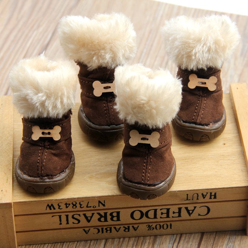 Winter Fur Boots – Warm And Thick For Dogs