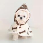 Warm Polar Fleece Cloak For Dog