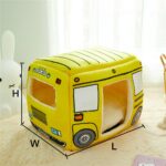 Dog Yellow House - Foldable Bus Style