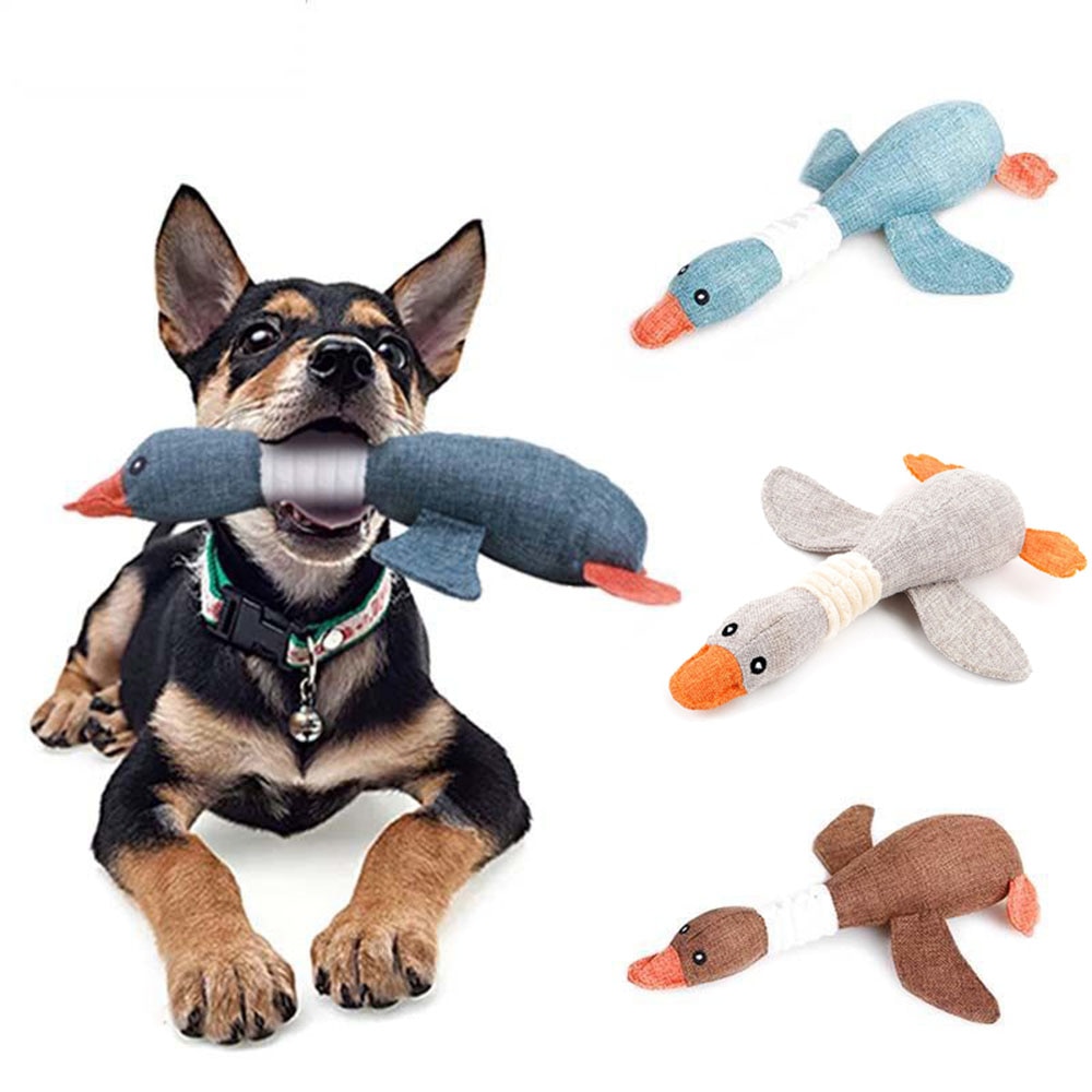 Mallard-shaped Toy With Squeaking Noises