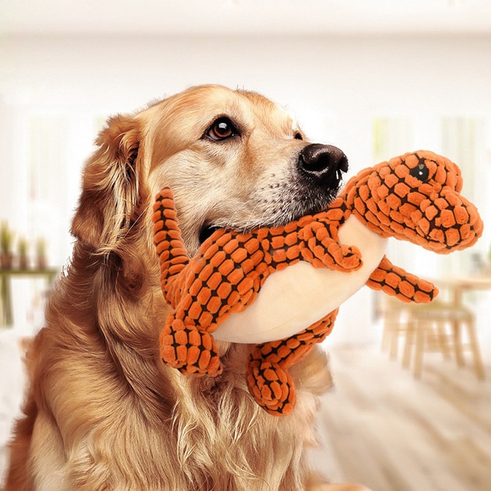Plush Dinosaur Toy – Chew Toy For Dog