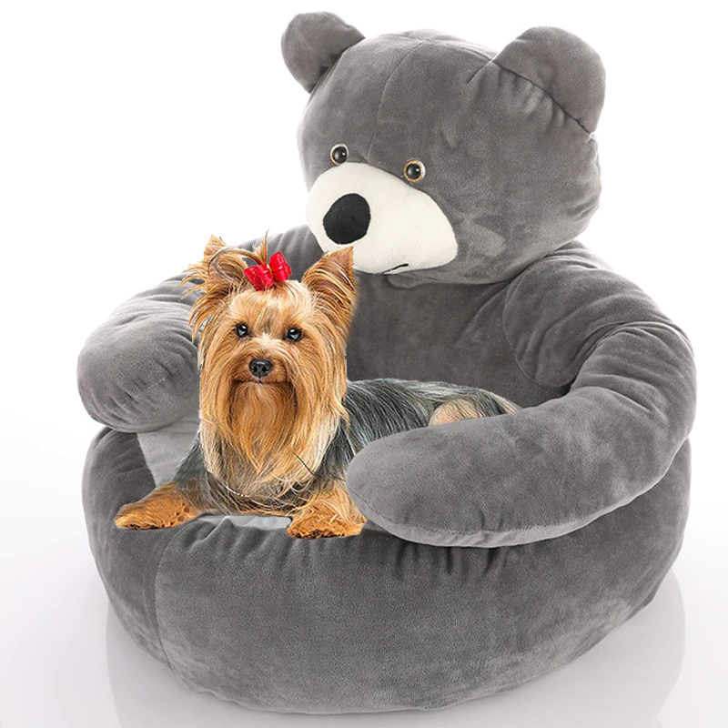 Super Soft Bear Bed For Dogs In Winter