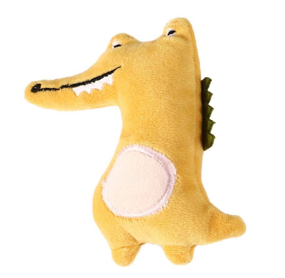 Plush Cartoon Toy - Green Dinosaur For Dog