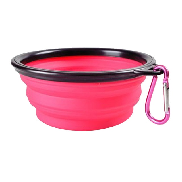 Foldable Food And Water Silicone Bowl For Dog