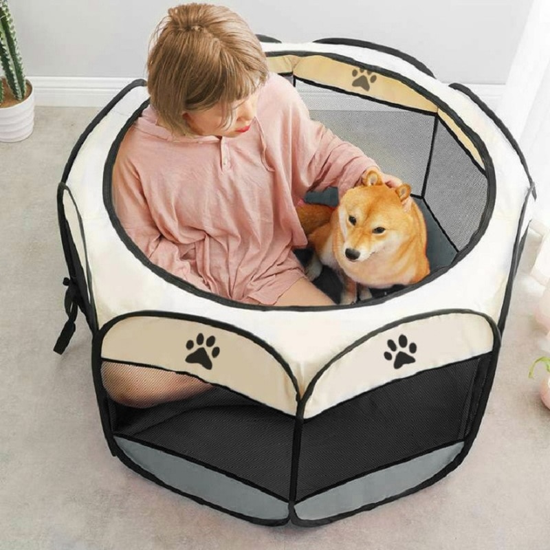 Portable And Foldable Tent For Dog