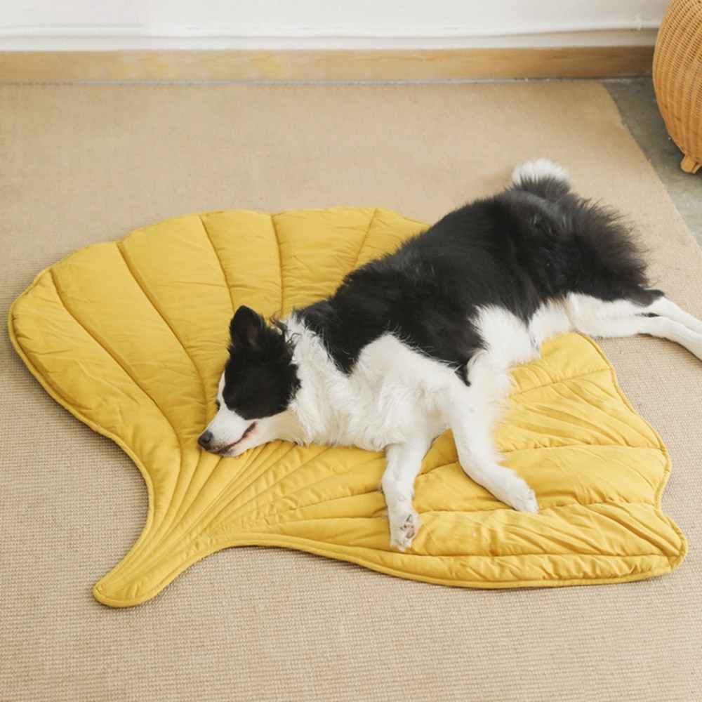 Leaf-shaped Mat For Dog - Cute And Sweet