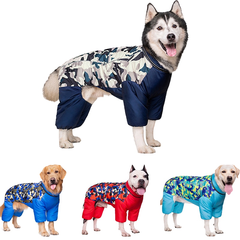 Super Warm Clothes For Large Dogs In Winter