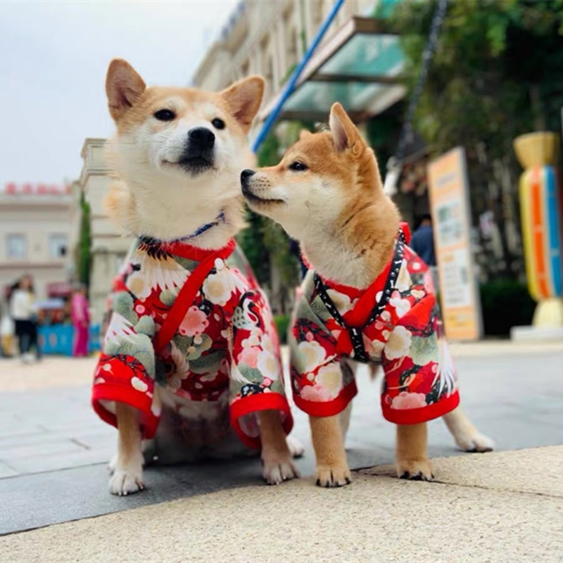 Dog Clothes – Japanese Kimono Style