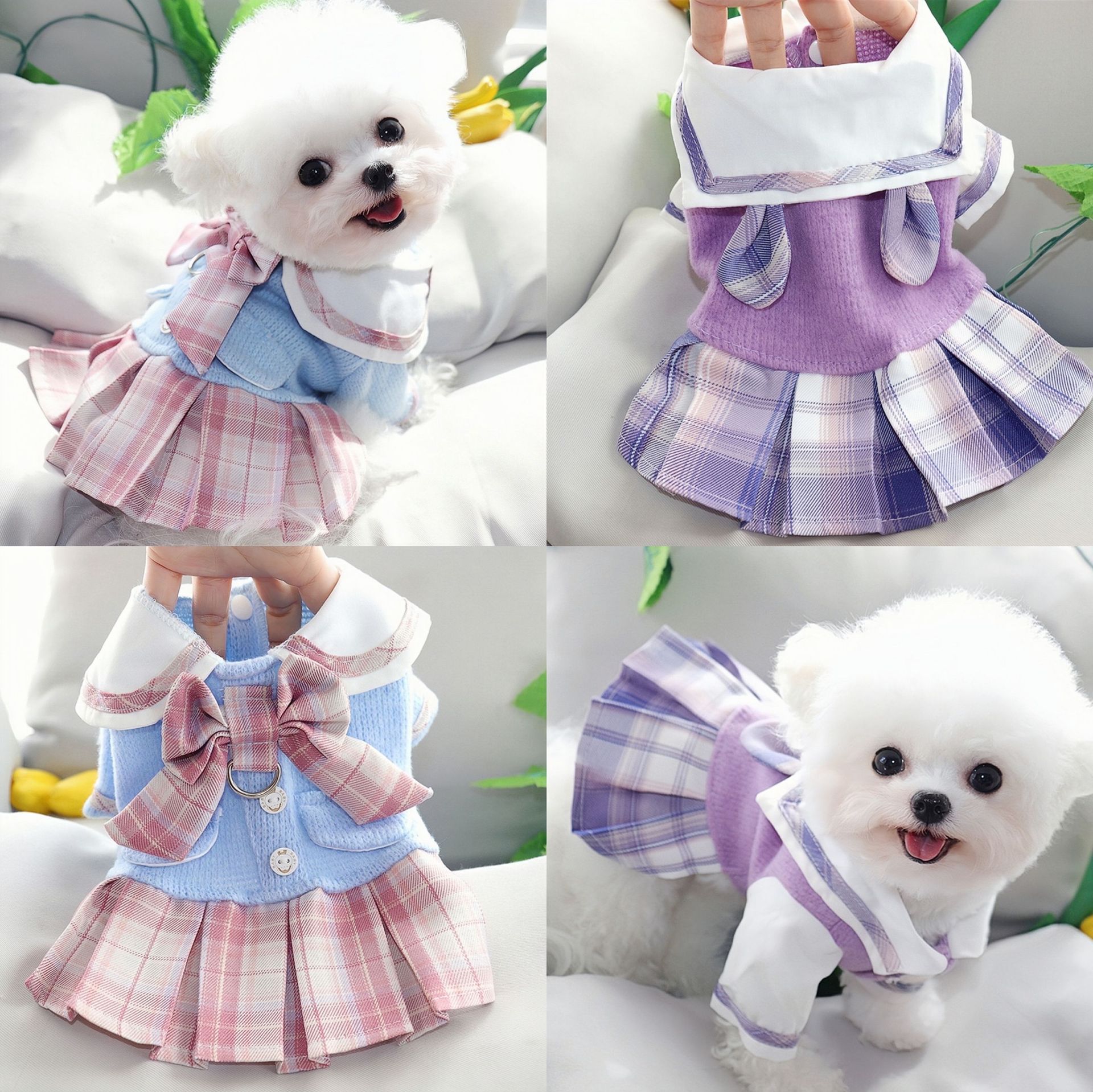 Cute Clothes – JK Style Dress For Dog