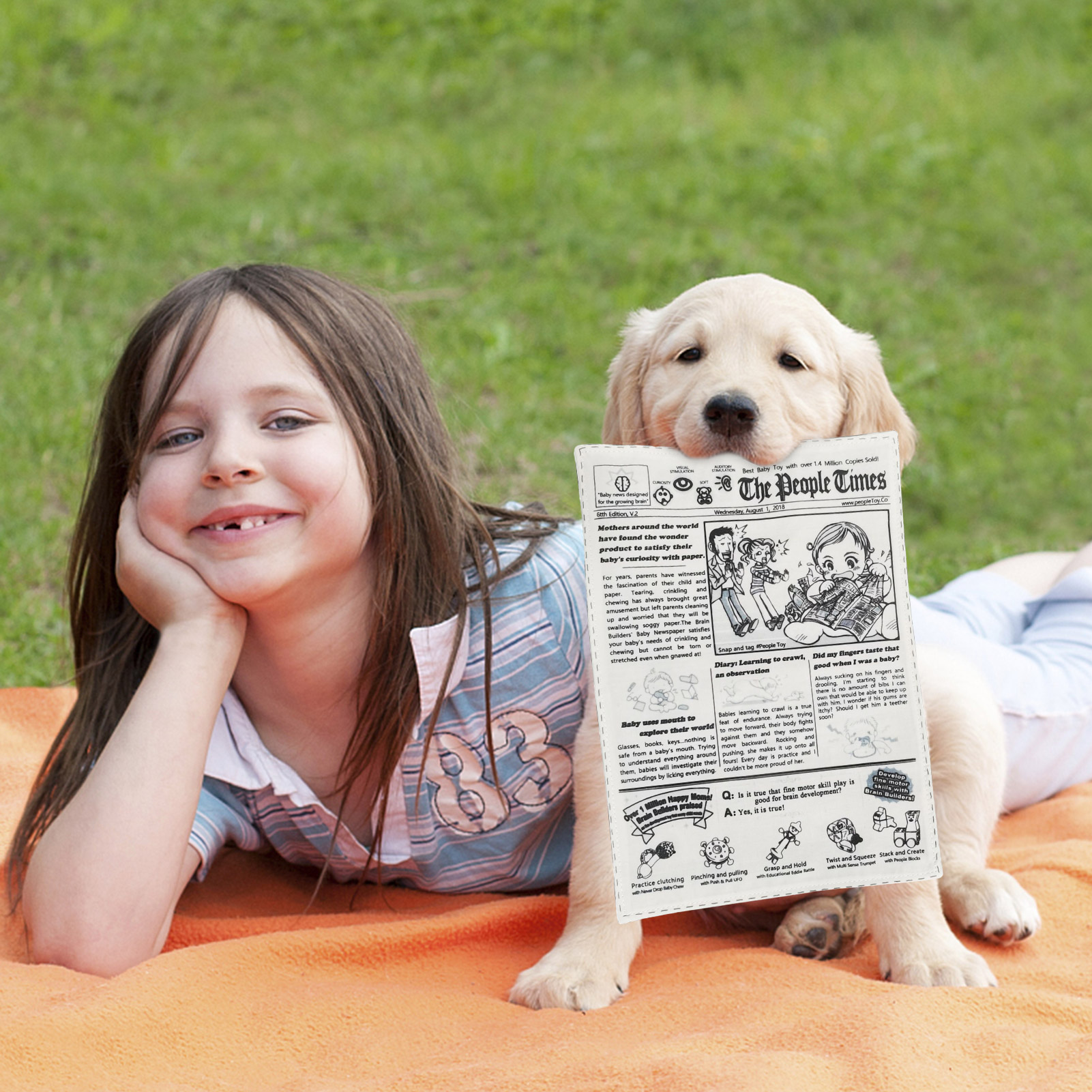 Funny Fake Newspaper – Dog Chew Toys